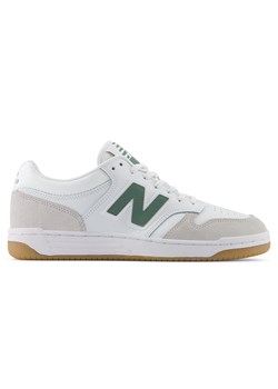 Buty unisex New Balance BB480LYG – białe - id: 3214903 - marki New Balance - 185753851 Buty unisex New Balance BB480LYG – białe ze sklepu New Balance Poland w kategorii Buty sportowe damskie - zdjęcie 185753851