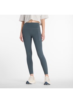 Legginsy damskie New Balance WP51268GT – szare ze sklepu New Balance Poland w kategorii Spodnie damskie - zdjęcie 185753854