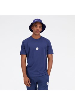 Koszulka męska New Balance MT23582NNY – granatowa ze sklepu New Balance Poland w kategorii T-shirty męskie - zdjęcie 185753900