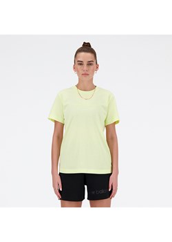 Koszulka damska New Balance WT41554LLT – zielona ze sklepu New Balance Poland w kategorii Bluzki damskie - zdjęcie 185753910