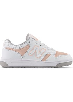 Buty dziecięce New Balance PSB480VP – białe ze sklepu New Balance Poland w kategorii Buty sportowe dziecięce - zdjęcie 185753990