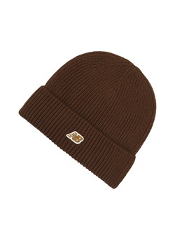 Czapka New Balance LAH53008ROK – brązowa ze sklepu New Balance Poland w kategorii Czapki zimowe męskie - zdjęcie 185754003