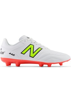 Korki męskie New Balance 442 ACADEMY FG V2 MS43FIB2 – białe ze sklepu New Balance Poland w kategorii Buty sportowe męskie - zdjęcie 185754020