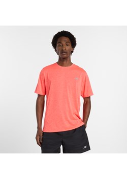 Koszulka męska New Balance MT41253URR – pomarańczowa ze sklepu New Balance Poland w kategorii T-shirty męskie - zdjęcie 185754041