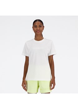 Koszulka damska New Balance WT41554WT – biała ze sklepu New Balance Poland w kategorii Bluzki damskie - zdjęcie 185754101