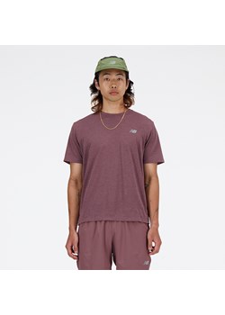 Koszulka męska New Balance MT41253LRC – fioletowa ze sklepu New Balance Poland w kategorii T-shirty męskie - zdjęcie 185754142