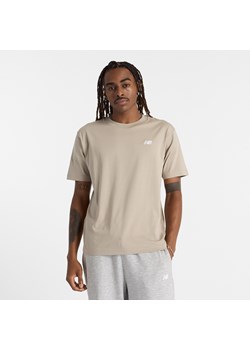 Koszulka męska New Balance MT41509ADS – beżowa ze sklepu New Balance Poland w kategorii T-shirty męskie - zdjęcie 185754194