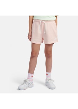 Spodenki dziecięce New Balance LAKG0006PIE – różowe ze sklepu New Balance Poland w kategorii Spodenki dziewczęce - zdjęcie 185754234