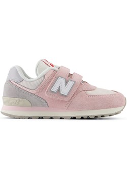 Buty dziecięce New Balance PV574BKM – różowe ze sklepu New Balance Poland w kategorii Buty sportowe dziecięce - zdjęcie 185754281