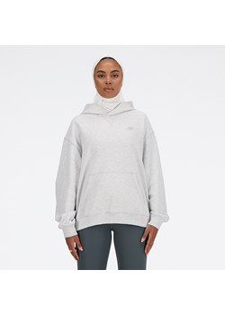 Bluza damska New Balance WT41537AHH – szara ze sklepu New Balance Poland w kategorii Bluzy damskie - zdjęcie 185754302