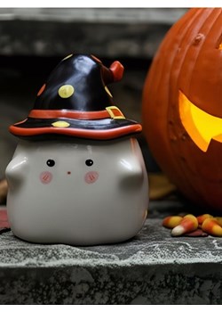 Sinsay - Kubek z motywem halloweenowym - biały - id: 097GI-00X - marki Sinsay - 185754752 Sinsay - Kubek z motywem halloweenowym - biały ze sklepu Sinsay w kategorii Kubki - zdjęcie 185754752