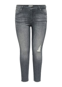 ONLY Carmakoma Dżinsy - Skinny fit - w kolorze szarym ze sklepu Limango Polska w kategorii Jeansy damskie - zdjęcie 185756221