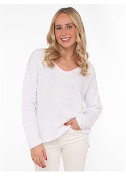 Zwillingsherz Bluza w kolorze białym ze sklepu Limango Polska w kategorii Bluzy damskie - zdjęcie 185756263