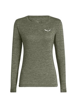 Longsleeve damski Puez Melange Dry'Ton Salewa ze sklepu SPORT-SHOP.pl w kategorii Bluzki damskie - zdjęcie 185757124