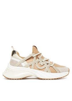 Sneakersy PINKO Ariel 01 SS0023T038 Beżowy ze sklepu eobuwie.pl w kategorii Buty sportowe damskie - zdjęcie 185757161