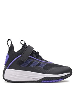 Buty do koszykówki adidas Ownthegame 3.0 JI0393 Czarny ze sklepu eobuwie.pl w kategorii Buty sportowe dziecięce - zdjęcie 185757163
