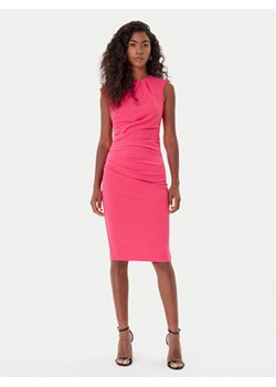 Rinascimento Sukienka koktajlowa CFC0125332003 Różowy Slim Fit ze sklepu MODIVO w kategorii Sukienki - zdjęcie 185757454