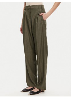 Marella Spodnie materiałowe Hull 2523136161 Khaki Loose Fit ze sklepu MODIVO w kategorii Spodnie damskie - zdjęcie 185757510