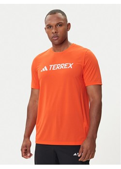adidas T-Shirt Terrex Multi Climacool Logo Tech JI9236 Pomarańczowy Regular Fit ze sklepu MODIVO w kategorii T-shirty męskie - zdjęcie 185757514
