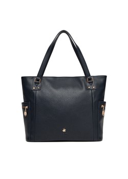 Beverly Hills Polo Club Torebka CEO-BHPC-C-005-08 Granatowy ze sklepu MODIVO w kategorii Torby Shopper bag - zdjęcie 185757524