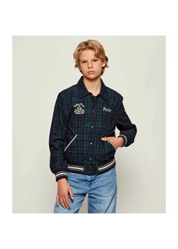POLO RALPH LAUREN Sztruksowa kurtka bomber | Regular Fit | z dodatkiem wełny ze sklepu Gomez Fashion Store w kategorii Kurtki chłopięce - zdjęcie 185760002