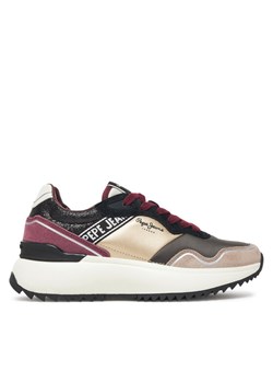 Sneakersy Pepe Jeans Kimi City W PLS600028 Szary ze sklepu eobuwie.pl w kategorii Buty sportowe damskie - zdjęcie 185760070