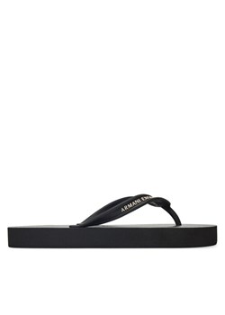 Japonki Armani Exchange XDQ010 XV700 N642 Czarny ze sklepu eobuwie.pl w kategorii Klapki damskie - zdjęcie 185760252