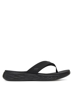 Japonki Skechers On-The-Go 600-Vacay 140702/BBK Czarny ze sklepu eobuwie.pl w kategorii Klapki damskie - zdjęcie 185760254