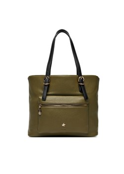 Torebka Beverly Hills Polo Club CEO-BHPC-C-001-08 Khaki ze sklepu eobuwie.pl w kategorii Torby Shopper bag - zdjęcie 185760264