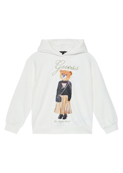 Guess Bluza J5BQ26 KAD74 Biały Oversize ze sklepu MODIVO w kategorii Bluzy dziewczęce - zdjęcie 185761120