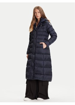 Blauer Płaszcz zimowy 25WBLDK03101 Granatowy Regular Fit ze sklepu MODIVO w kategorii Płaszcze damskie - zdjęcie 185761192