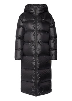 Blauer Płaszcz zimowy 25WBLDK03161 Czarny Regular Fit ze sklepu MODIVO w kategorii Płaszcze damskie - zdjęcie 185761272