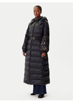 TWINSET Płaszcz zimowy 252TP2430 Czarny Regular Fit ze sklepu MODIVO w kategorii Płaszcze damskie - zdjęcie 185761333