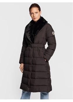 TWINSET Płaszcz przejściowy 222TT2230 Czarny Regular Fit ze sklepu MODIVO w kategorii Kurtki damskie - zdjęcie 185761410