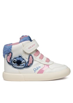 Geox Sneakersy B Gisli B561MF 0BCBH C1206 S Biały ze sklepu MODIVO w kategorii Trampki dziecięce - zdjęcie 185761414