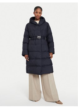 PINKO Płaszcz zimowy Collirio 103828 A11M Granatowy Regular Fit - id: 0000304300905 - marki Pinko - 185761430 PINKO Płaszcz zimowy Collirio 103828 A11M Granatowy Regular Fit ze sklepu MODIVO w kategorii Kurtki damskie - zdjęcie 185761430