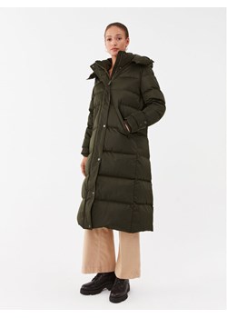 Guess Płaszcz zimowy W3BL41 WFSW2 Khaki Regular Fit ze sklepu MODIVO w kategorii Płaszcze damskie - zdjęcie 185761554