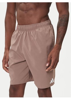 adidas Szorty kąpielowe JX8758 Beżowy Regular Fit ze sklepu MODIVO w kategorii Kąpielówki - zdjęcie 185761560