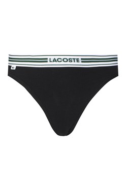 Lacoste Stringi 8F5198 Czarny ze sklepu MODIVO w kategorii Majtki damskie - zdjęcie 185761712