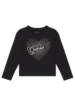 Guess Bluzka J5BI35 J1314 Czarny Relaxed Fit ze sklepu MODIVO w kategorii Bluzki dziewczęce - zdjęcie 185761824
