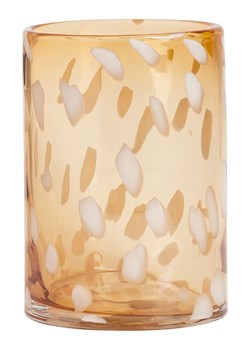 OYOY living design Świecznik &quot;Jali&quot; w kolorze jasnobrązowym - wys. 19 x Ø 13 cm ze sklepu Limango Polska w kategorii Świeczniki - zdjęcie 185765941