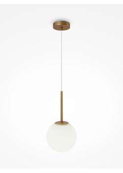 Maytoni Lampa wisząca &quot;Basic&quot; w kolorze złoto-białym - wys. 180 x Ø 18 cm ze sklepu Limango Polska w kategorii Oświetlenie - zdjęcie 185766400