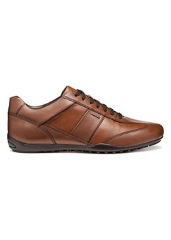 Geox Skórzane sneakersy &quot;Wells&quot; w kolorze jasnobrązowym ze sklepu Limango Polska w kategorii Buty sportowe męskie - zdjęcie 185766793