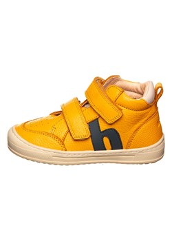 bisgaard Skórzane sneakersy w kolorze żółtym ze sklepu Limango Polska w kategorii Buty sportowe dziecięce - zdjęcie 185767121