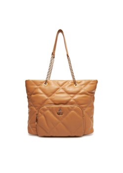 Torebka Beverly Hills Polo Club CEO-BHPC-C-010-08 Beżowy ze sklepu eobuwie.pl w kategorii Torby Shopper bag - zdjęcie 185767350