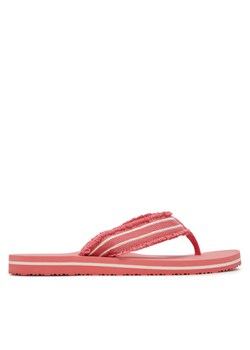 Japonki Tommy Hilfiger TH Webbing Beach Sandal FW0FW08739 Koralowy ze sklepu eobuwie.pl w kategorii Klapki męskie - zdjęcie 185767364