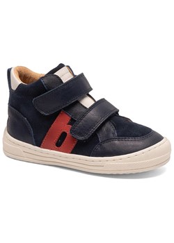 bisgaard Skórzane sneakersy w kolorze granatowo-czerwonym ze sklepu Limango Polska w kategorii Buty sportowe dziecięce - zdjęcie 185767730