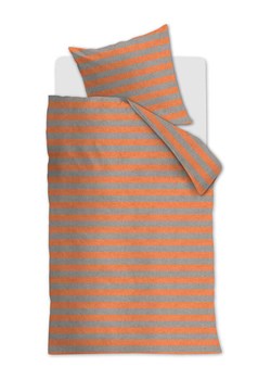 Beddinghouse Komplet pościeli &quot;Bold Stripe&quot; w kolorze pomarańczowo-kremowym ze sklepu Limango Polska w kategorii Pościele - zdjęcie 185767823
