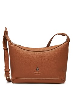 Beverly Hills Polo Club Torebka CEO-BHPC-C-008-08 Brązowy ze sklepu MODIVO w kategorii Listonoszki - zdjęcie 185768313