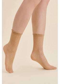 Skarpetki Gabriella Loma code 661 beige ze sklepu kontri.pl w kategorii Skarpetki damskie - zdjęcie 185768890